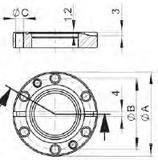 CF - UHV Flange Components