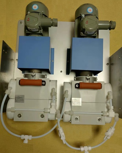 视频：防爆电机型抗强化学腐蚀隔膜真空泵组DVC8115Ex-2（室外款）
