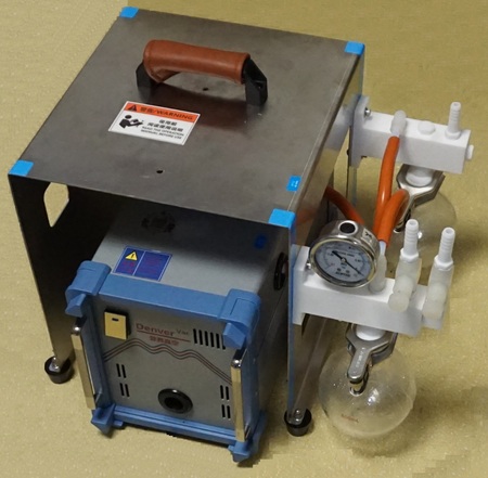 视频：隔膜真空泵实验室系统DVCE838+Cover02（一拖二）